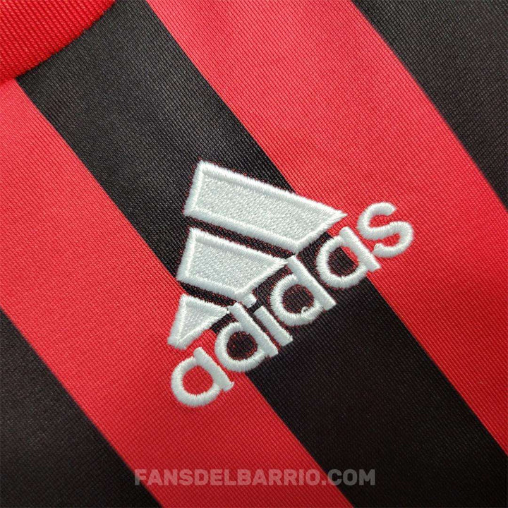 Camiseta Manga Larga Retro del AC Milan 2007/08 Local para Hombre