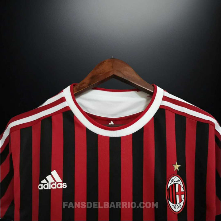 AC Milan 2011-12 Local Camiseta Retro para Hombre