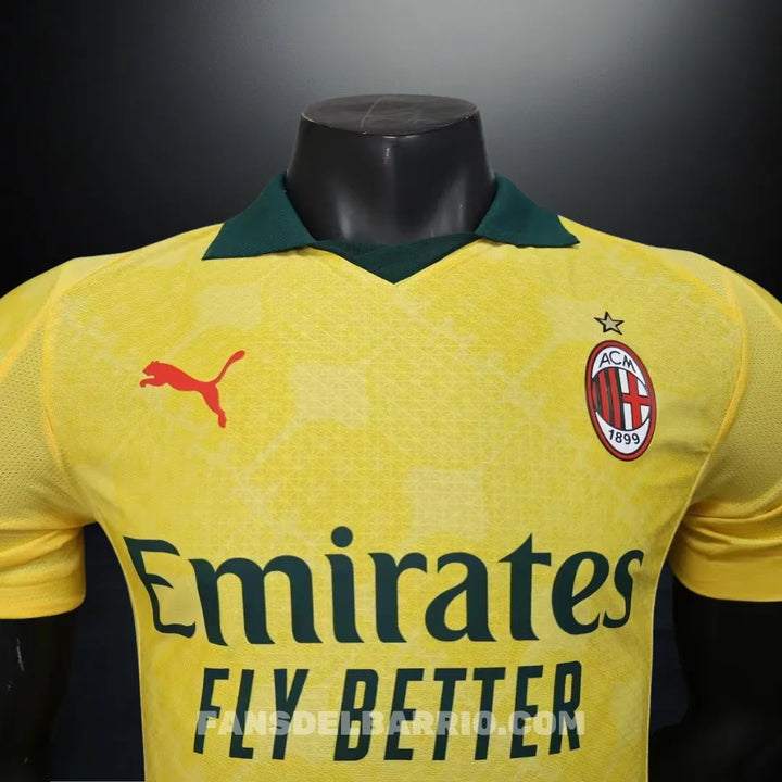 Camiseta Player AC Milan 2025/26 Alternativo para Hombre