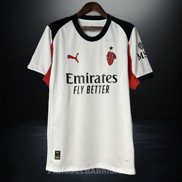 Camiseta Fan AC Milan 2025/26 Visita para Hombre