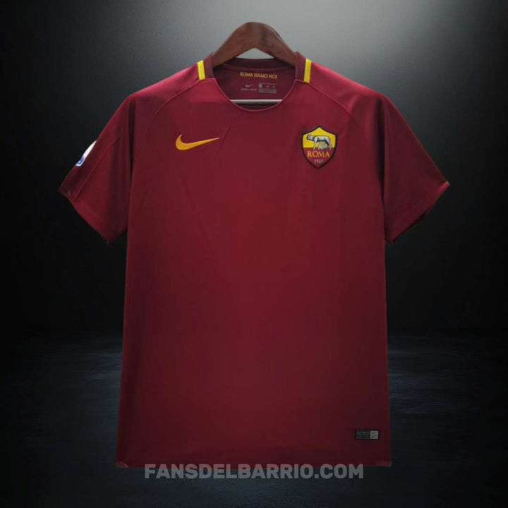 Camiseta Retro AS Roma 2017/18 Local para Hombre