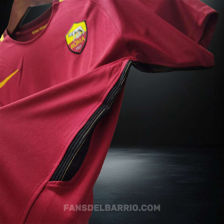Camiseta Retro AS Roma 2017/18 Local para Hombre