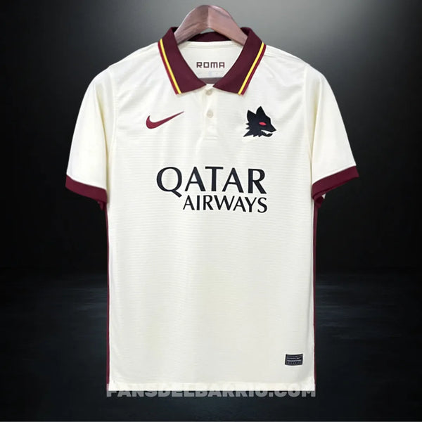 Camiseta Fan AS Roma 2020/21 Visita para Hombre