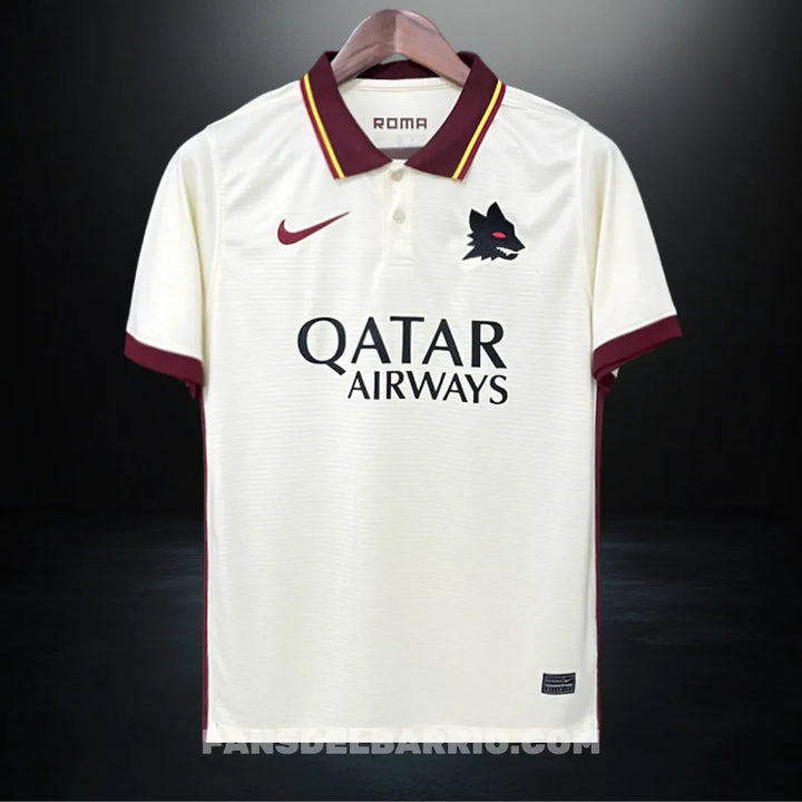Camiseta Fan AS Roma 2020/21 Visita para Hombre