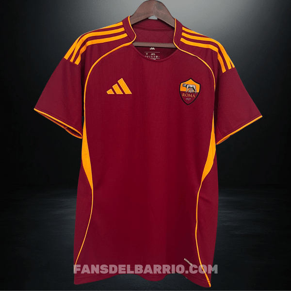 Camiseta Fan AS Roma 2025/26 Local para Hombre