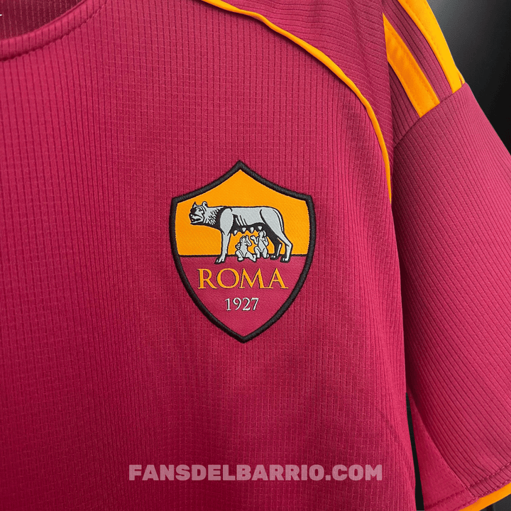 Camiseta Fan AS Roma 2025/26 Local para Hombre