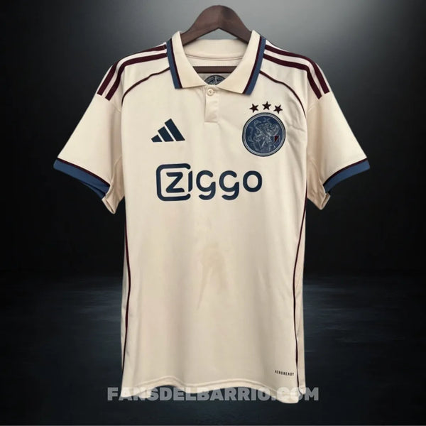 Camiseta Fan Ajax Amsterdam 2025/26 Alternativo para Hombre