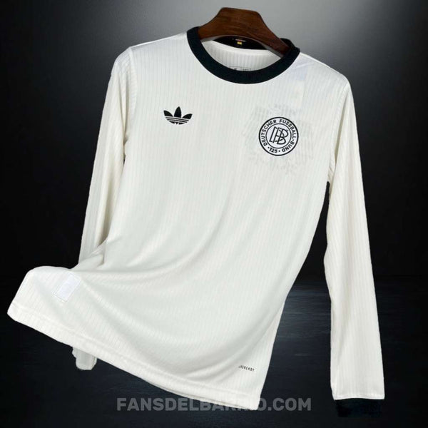 Camiseta Manga Larga Fan Selección de Alemania 2025 Edición Especial 125 Aniversario para Hombre