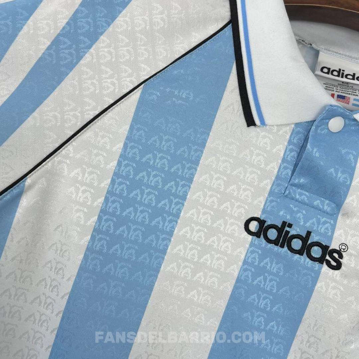 Camiseta Retro Selección de Argentina 1996 Local para Hombre