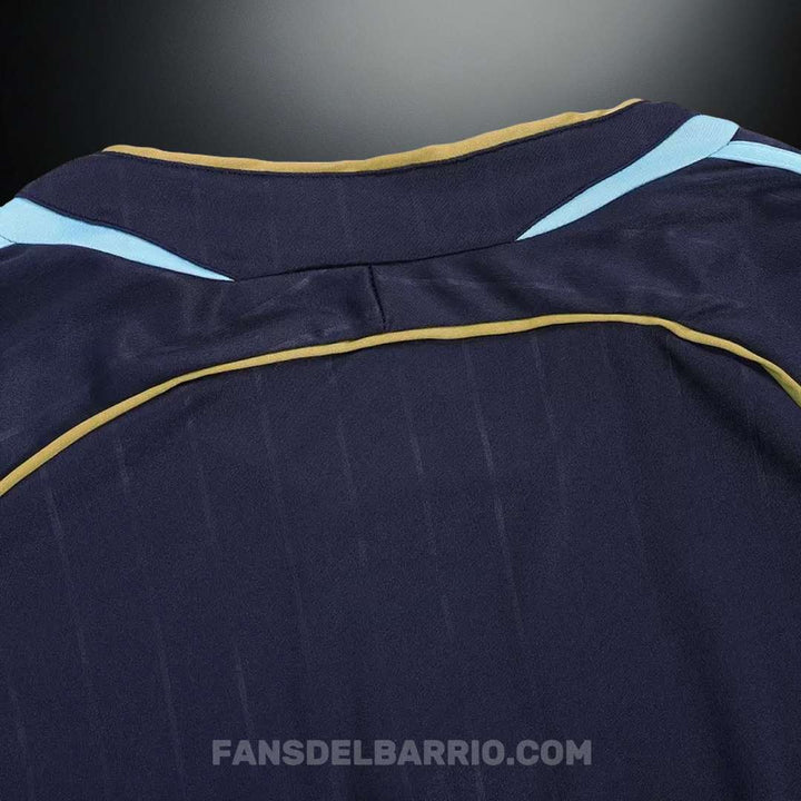Camiseta Manga Larga Retro Selección de Argentina 2006 Visita de Hombre
