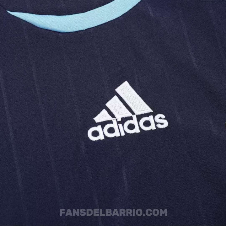 Camiseta Manga Larga Retro Selección de Argentina 2006 Visita de Hombre