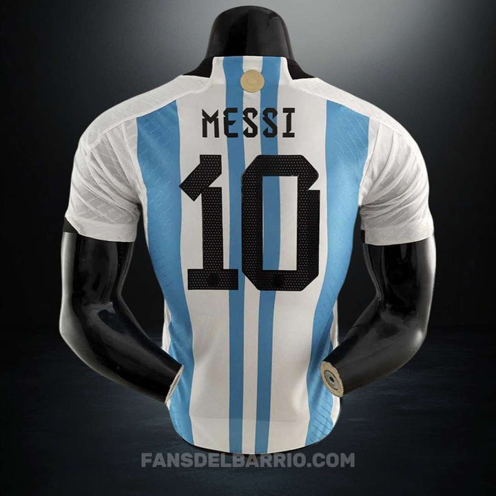Argentina 2022 Local Camiseta Player para Hombre (Adidas)