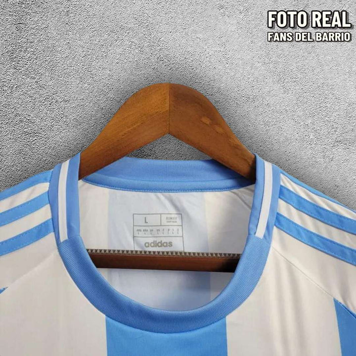 Argentina 2024 Local Camiseta Manga Larga Fan de Hombre (Adidas)