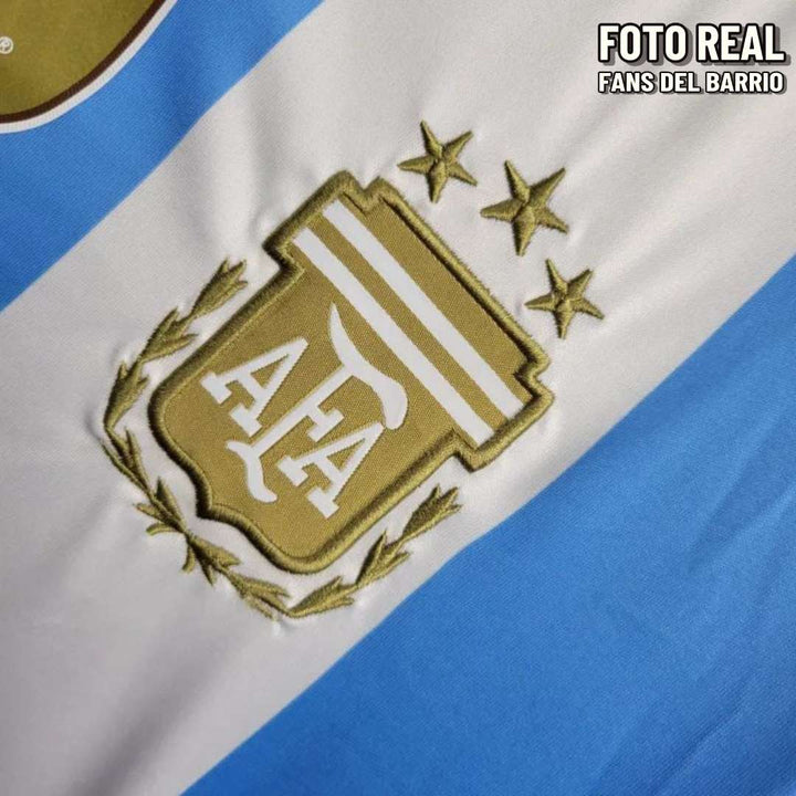Argentina 2024 Local Camiseta Manga Larga Fan de Hombre (Adidas)