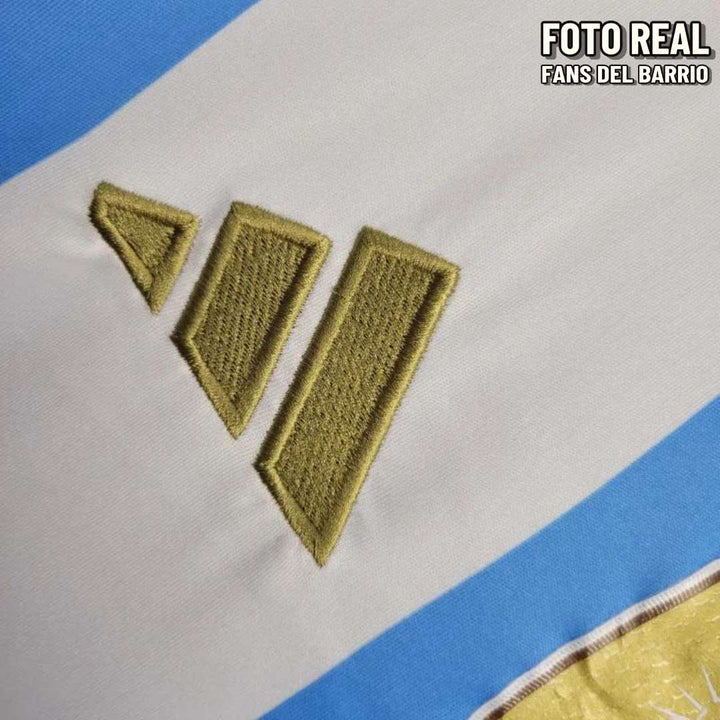 Argentina 2024 Local Camiseta Manga Larga Fan de Hombre (Adidas)