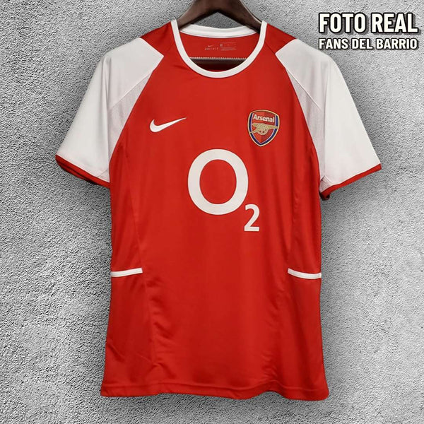 Arsenal FC 2003/04 Camiseta Retro Local de Hombre (Nike)
