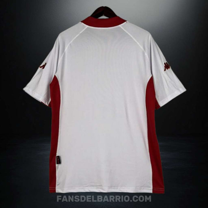 Camiseta Retro As Roma 2001/02 Visita para Hombre (Kappa)