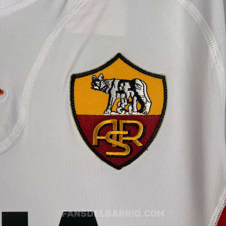 Camiseta Retro As Roma 2001/02 Visita para Hombre (Kappa)
