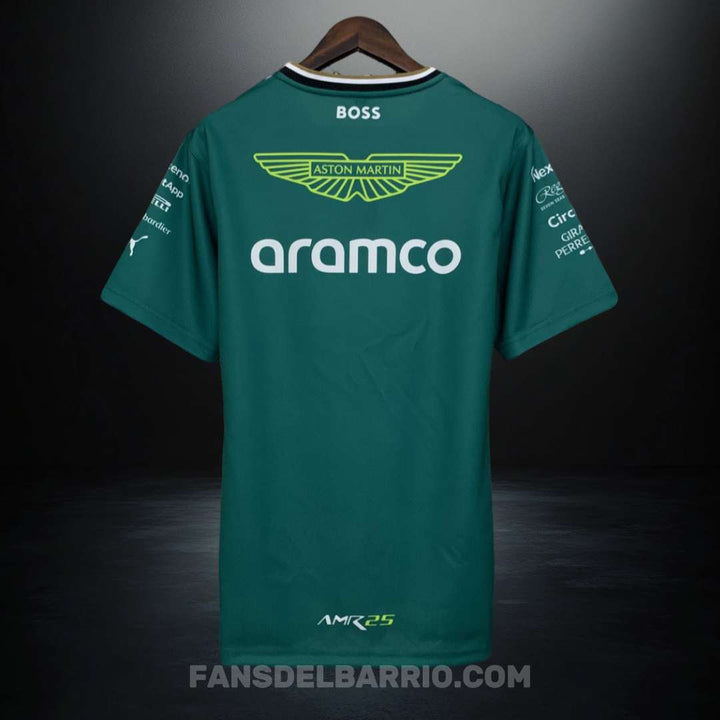 Camiseta F1 Aston Martin 2025 para Hombre