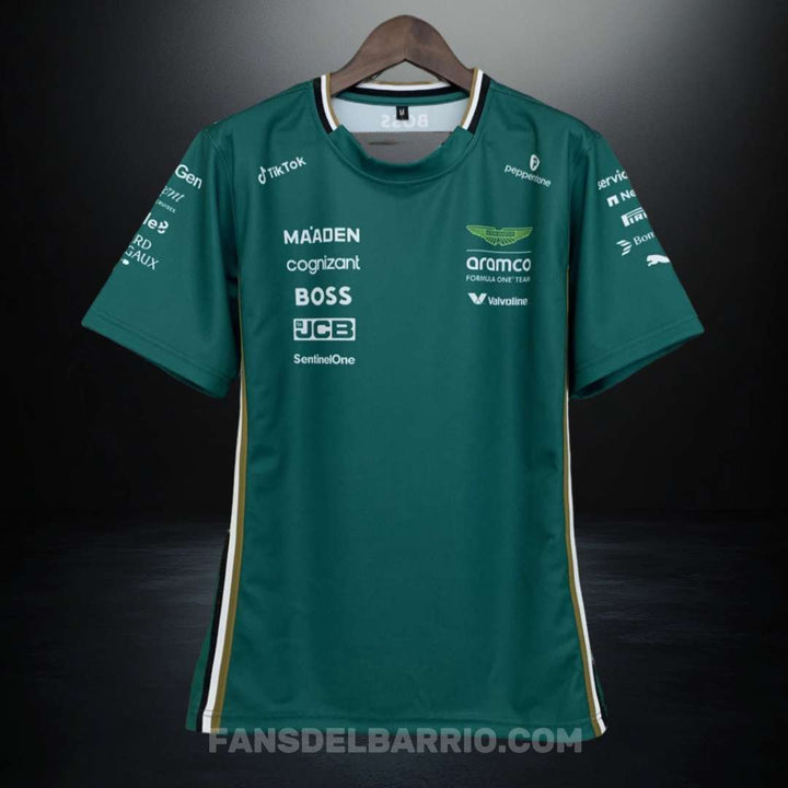 Camiseta F1 Aston Martin 2025 para Hombre