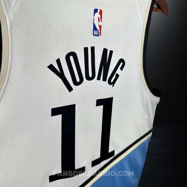 Atlanta Hawks 2024-25 City Edition Camiseta NBA para Niño (Nike)