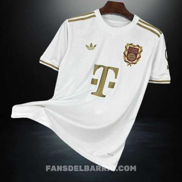 Camiseta Fan Bayern Munich 2024/25 Edición Especial 125 Aniversario White para Hombre
