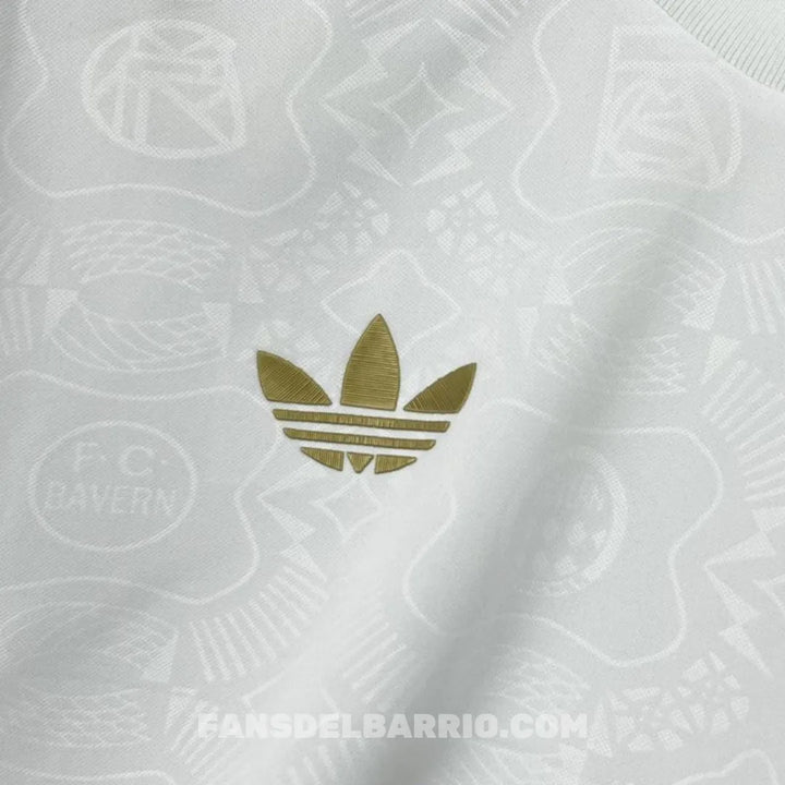 Camiseta Fan Bayern Munich 2024/25 Edición Especial 125 Aniversario White para Hombre