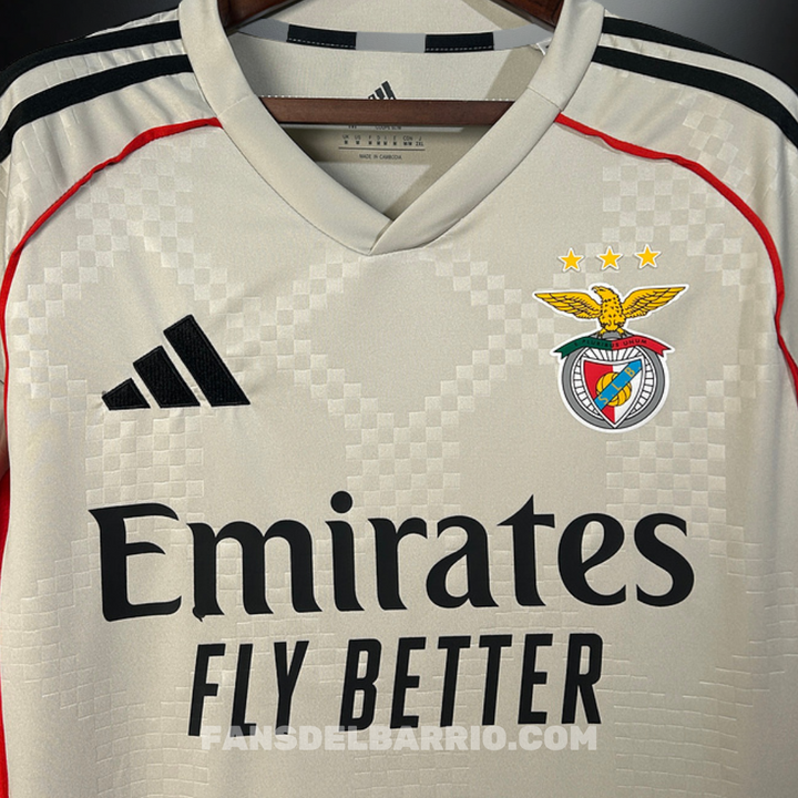 Camiseta Fan Benfica 2025/26 Visita para Hombre
