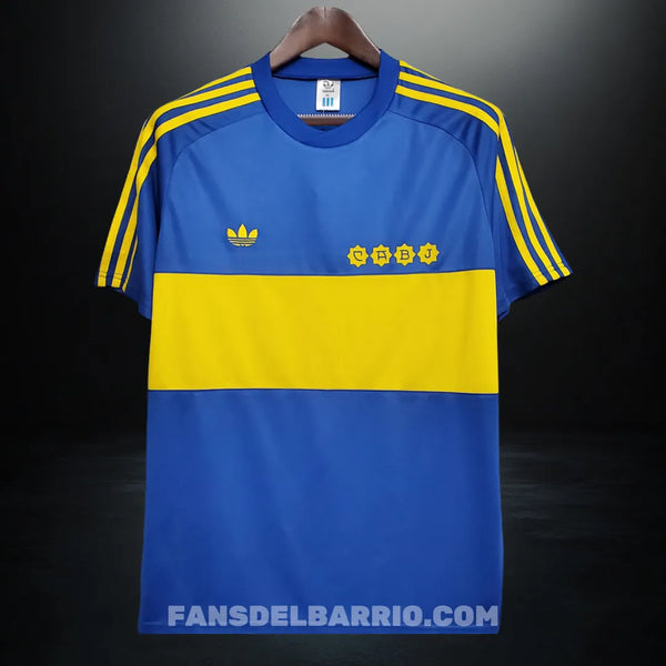 Camiseta Retro del Boca Juniors 1981/82 Local para Hombre