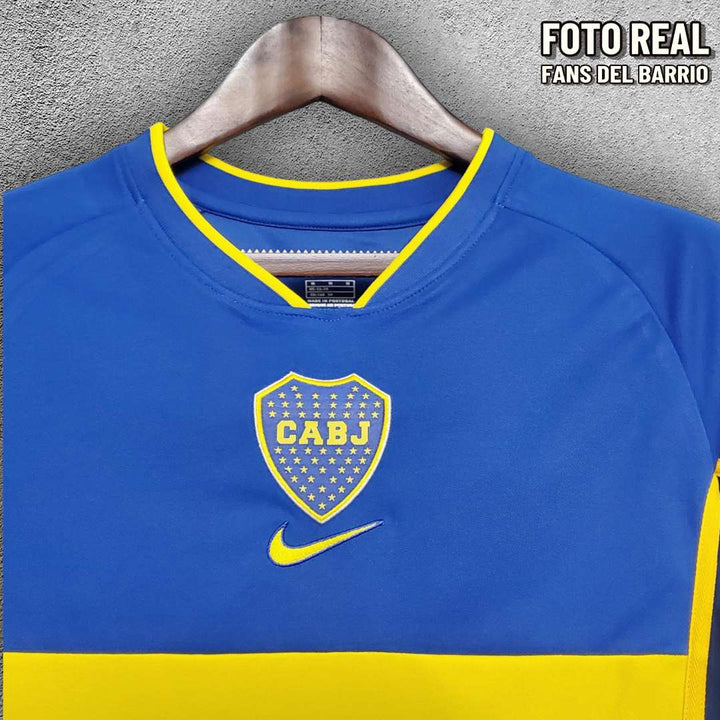 Boca Juniors 2002-03 Local Camiseta Retro de Hombre (Nike)