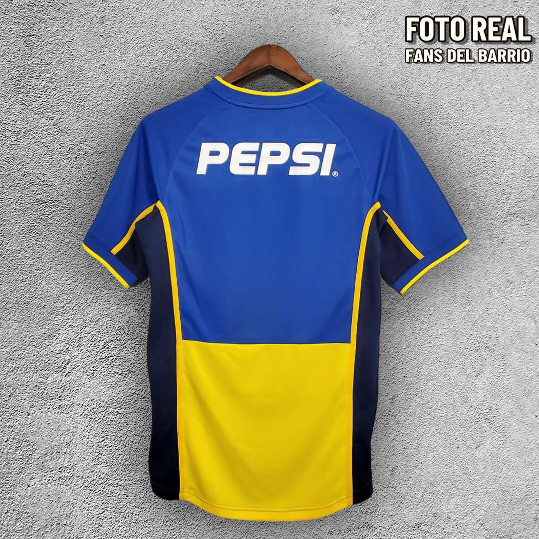 Boca Juniors 2002-03 Local Camiseta Retro de Hombre (Nike)