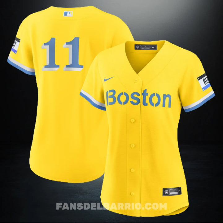 Camiseta Beisbol Boston Red Sox 2021/23 City Connect para Mujer (MLB)