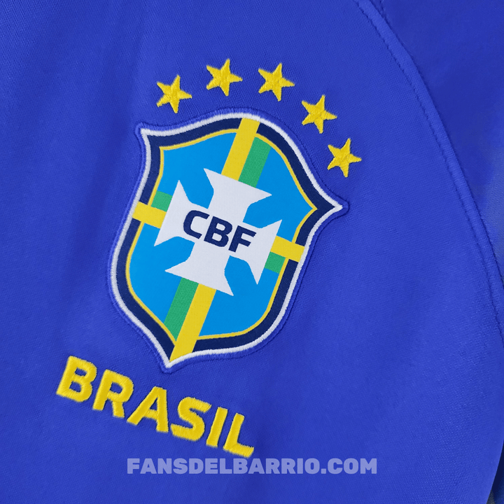 Camiseta Fan Selección de Brasil 2022 Visita para Hombre