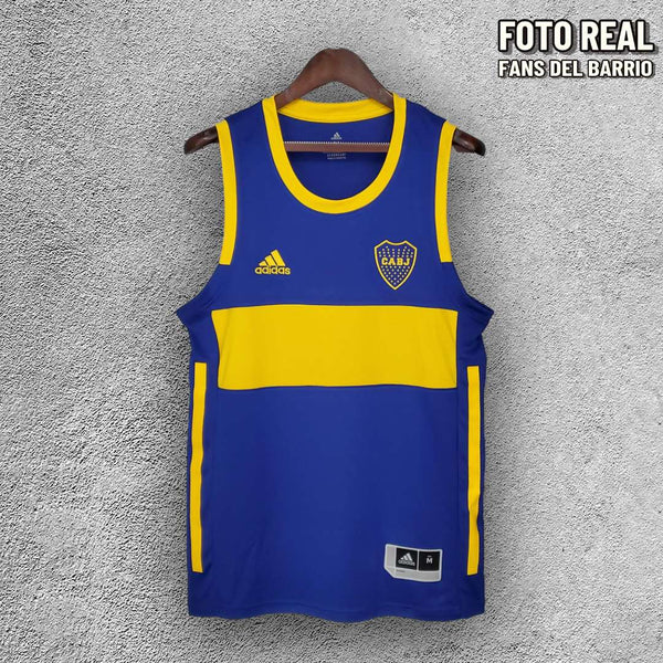 Camiseta Basketball Boca Juniors Local 2020-21 de Hombre (Adidas)
