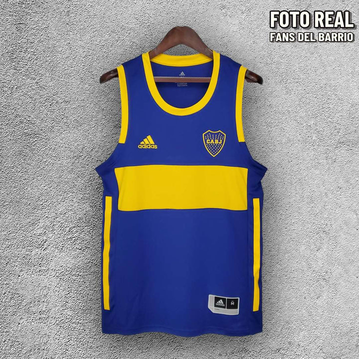 Camiseta Basketball Boca Juniors Local 2020-21 de Hombre (Adidas)