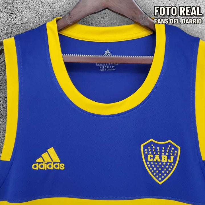 Camiseta Basketball Boca Juniors Local 2020-21 de Hombre (Adidas)