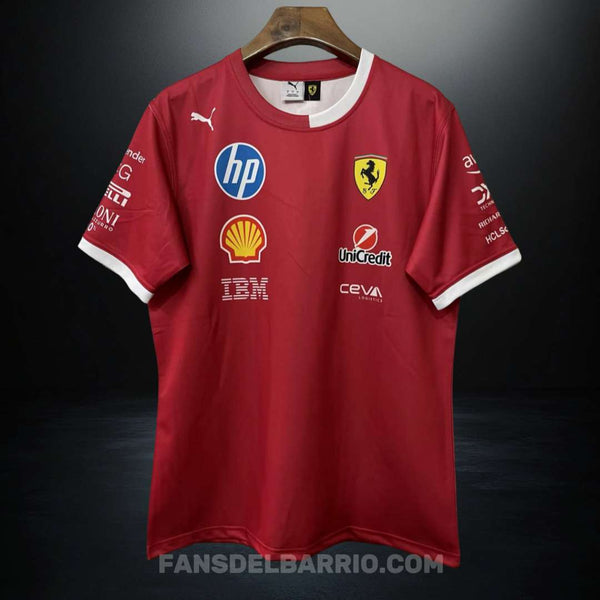 Camiseta F1 Team Ferrari 2025 Red para Hombre