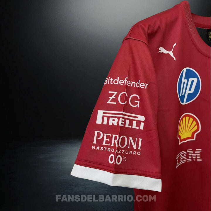Camiseta F1 Team Ferrari 2025 Red para Hombre