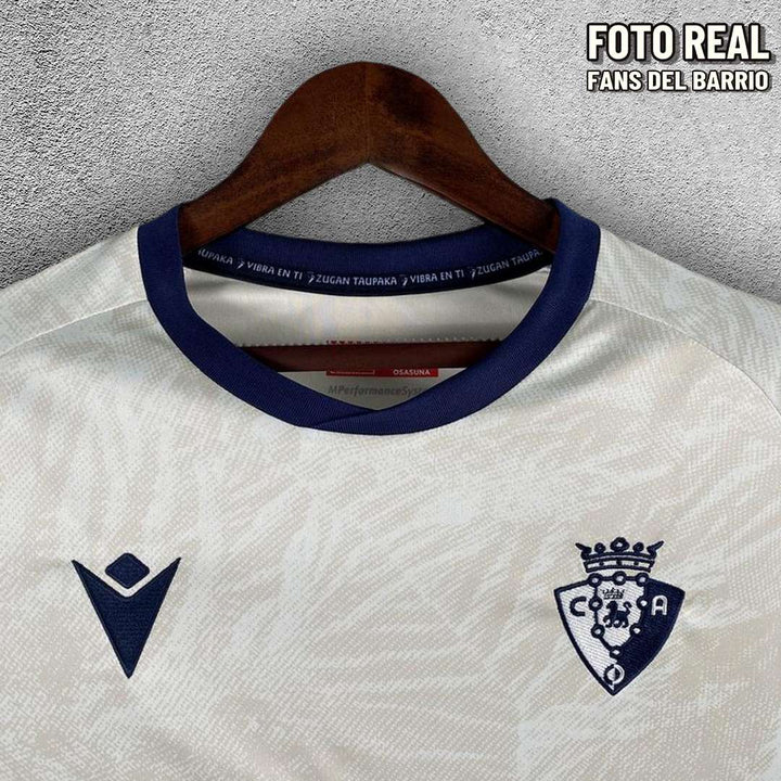 Camiseta Fan Club Atletico Osasuna 2024-25 Visita de Hombre (Macron)