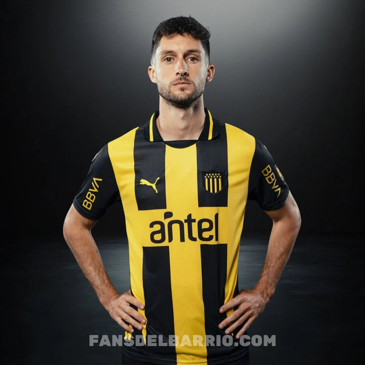 Camiseta Fan Club Atlético Peñarol 2025/26 Local para Hombre