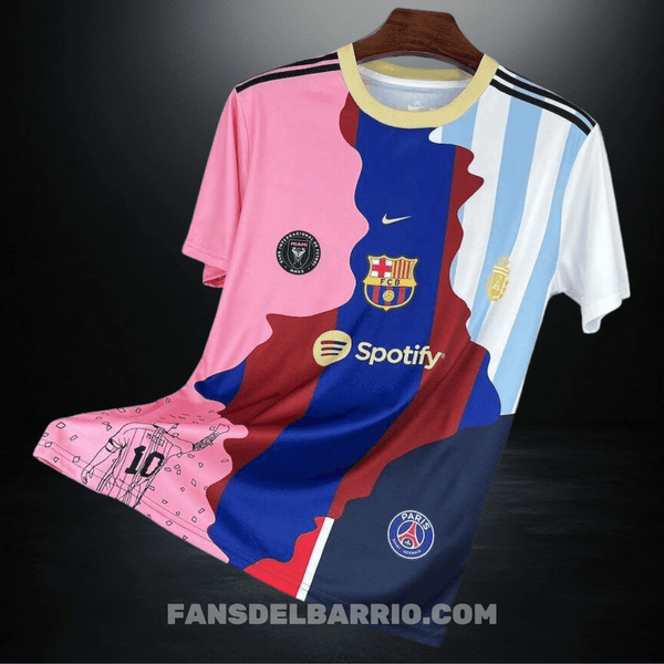 Camiseta Fan Conmemorativa de la Trayectoria de Messi 2025 para Hombre