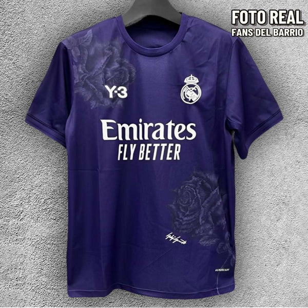 Camiseta Fan Real Madrid Yamamoto Y3 Cuarta Equipación 2023/24 de Hombre (Adidas)
