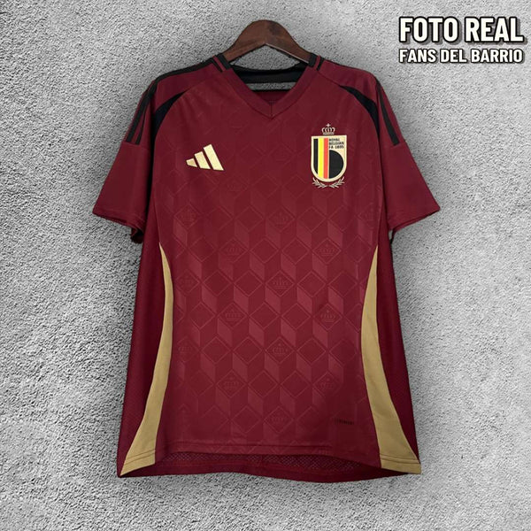 Camiseta Fan Selección de Bélgica Local 2024 de Hombre (Adidas)