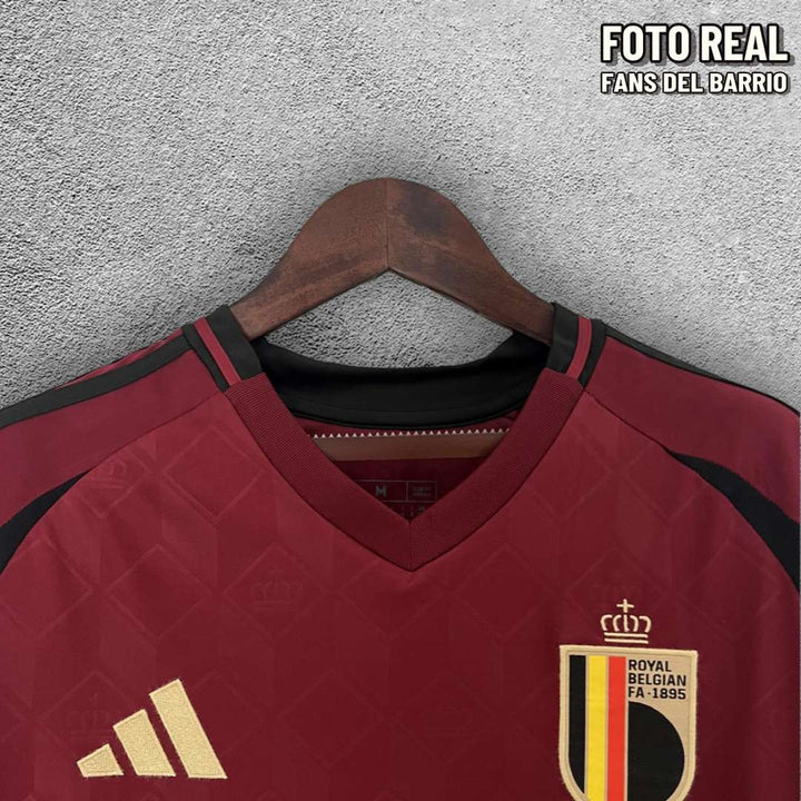 Camiseta Fan Selección de Bélgica Local 2024 de Hombre (Adidas)