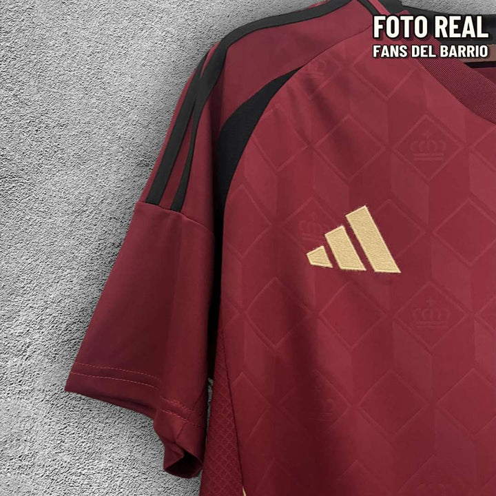 Camiseta Fan Selección de Bélgica Local 2024 de Hombre (Adidas)
