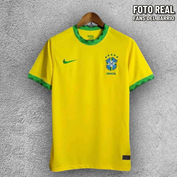 Camiseta Fan Selección de Brasil Local 2021 de Hombre (Nike)