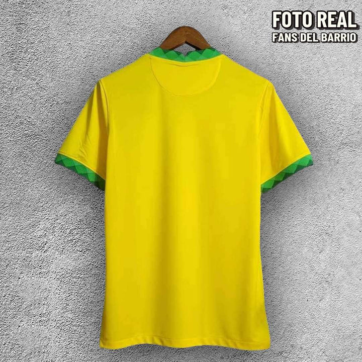 Camiseta Fan Selección de Brasil Local 2021 de Hombre (Nike)