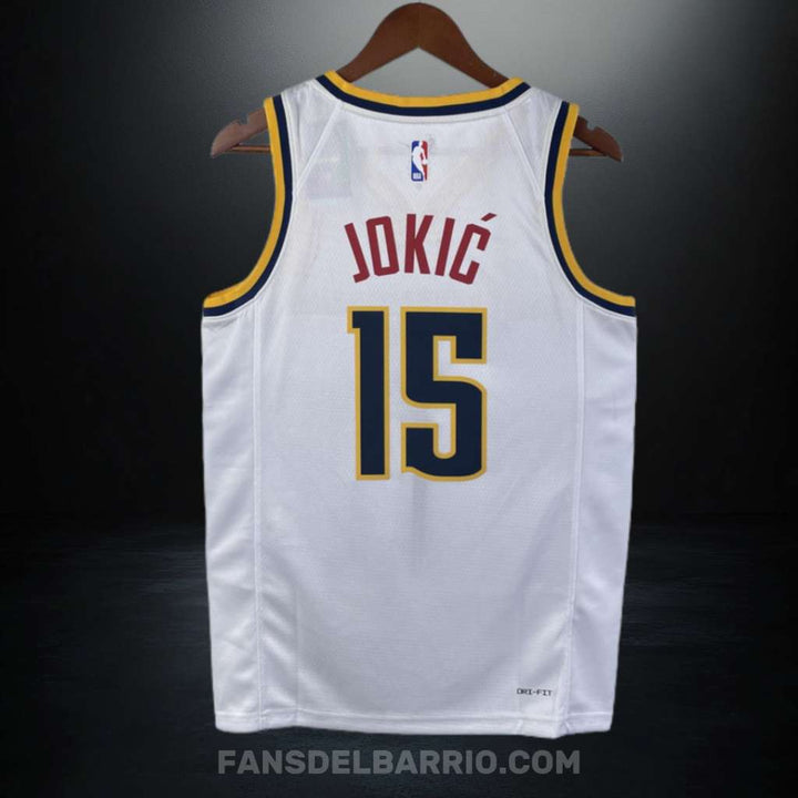 Camiseta NBA Denver Nuggets 2024-25 Association Edition para Hombre (Nike)