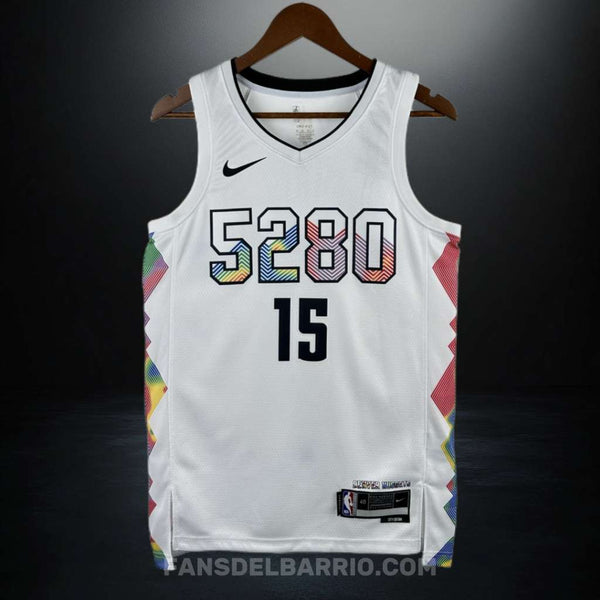 Camiseta NBA Denver Nuggets 2024-25 City Edition para Hombre (Nike)