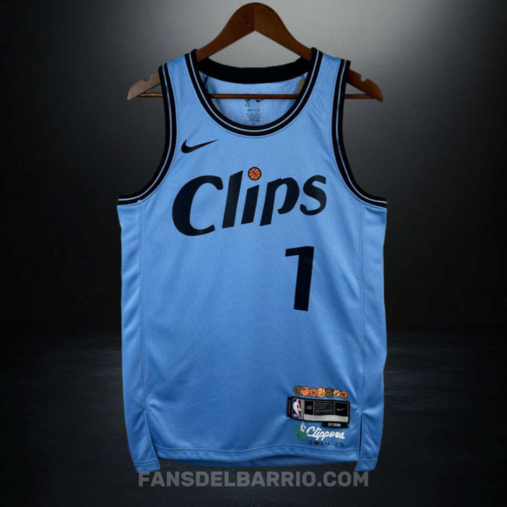 Camiseta NBA Los Angeles Clippers 2024-25 City Edition para Hombre (Nike)